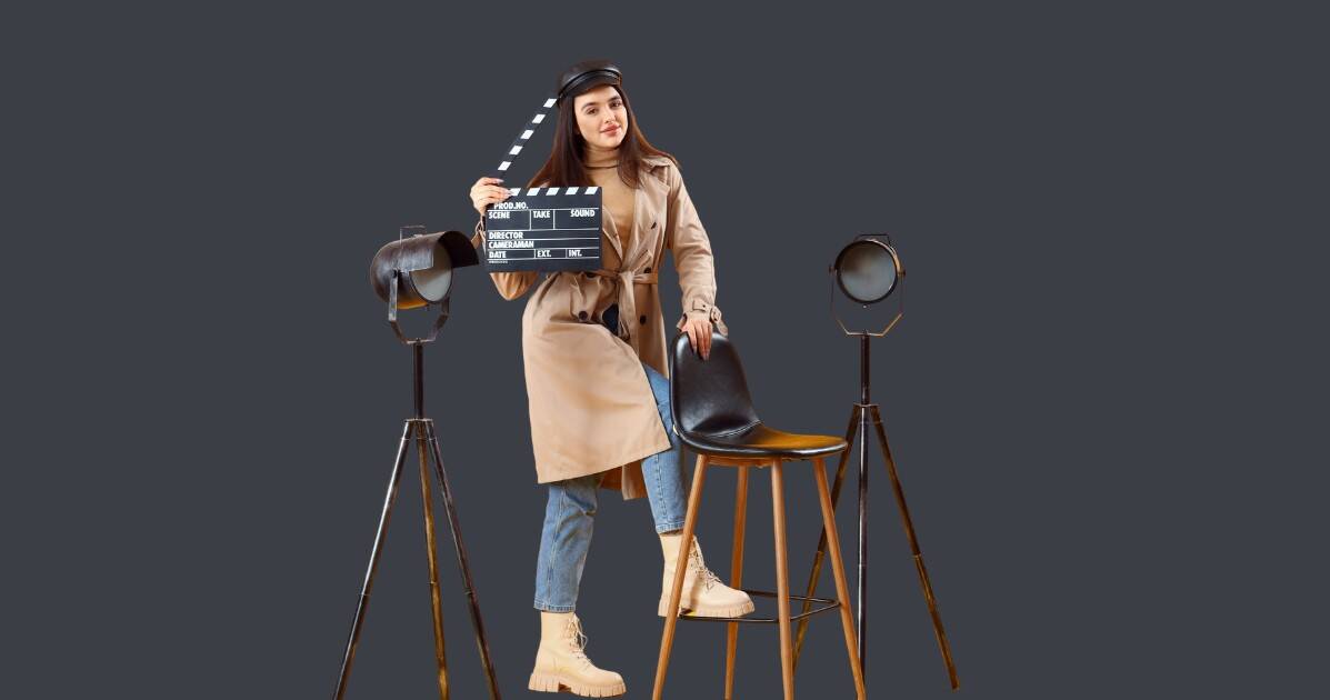 Actor filming content creation projects to build a professional career without moving to Los Angeles.